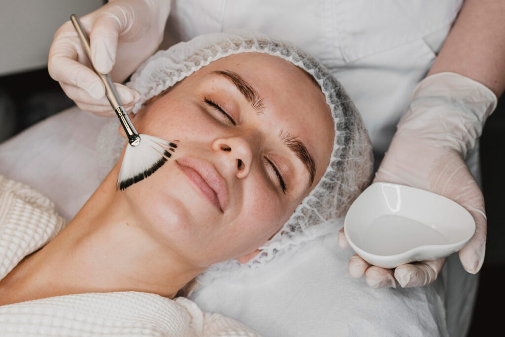 Peeling facial